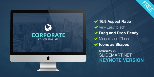 Cover - Free Corporate Keynote Template